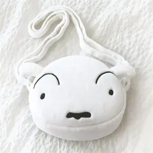 제이에스몰 짱구 흰둥이 크로스백 미니파우치