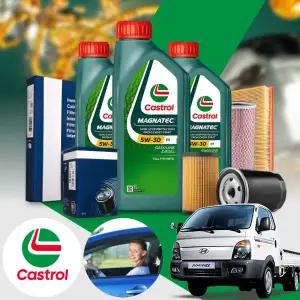 포터2(21~) 디젤 엔진오일세트 캐스트롤 마그네틱 5W30