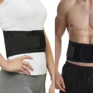 온열 발열 찜질 허리보호대 핫팩 복대 보정 복부 허리 벨트 밴드