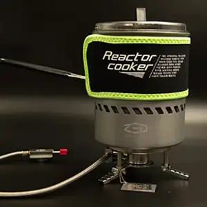 제드 리액터스토브 쿠커1.5 고화력 미니멀 버너 열손실 최소 세트