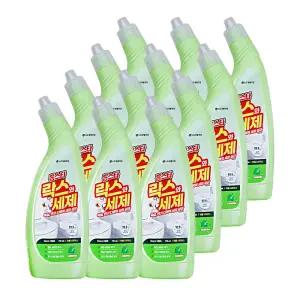 엘지 홈스타 락스와세제 허벌 시트러스 세정제 750ml 12개 욕실 변기 곰팡이 찌든때