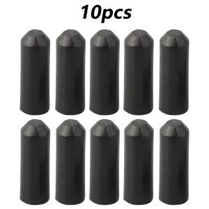 10pcs 수축 엔드 캡 보호 케이블 엔드 열 수축 캡 전기 전압 라인 씰링 커버