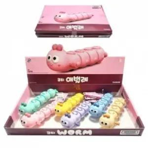 태엽 애벌레 장난감 감으면 움직이는 아기 유아