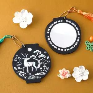 아트랄라 달항아리 손거울 자개스티커 전통 소품 만들기 DIY키트