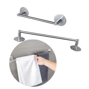 무타공 스테인레스 수건걸이 2가지 사이즈 수건 행거/보관대/고정식/샤워/타올/걸이/욕실/거치대/화장실