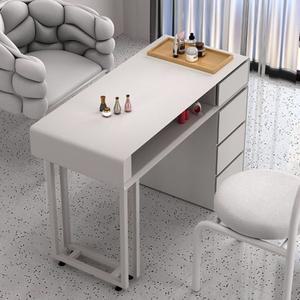 네일테이블 네일샵 시술대 네일아트 인용 작업대 가구 선반