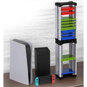 플스 cd 호환 수납함 플스보관함 씨디 엑박 수납 타이틀 선반 정리함