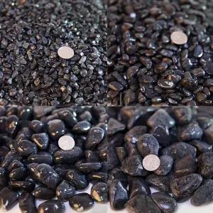 흑자갈 3kg전후(어항 수족관 바닥재 자갈 화분 장식돌