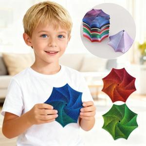 팔각형 피젯 장난감 3D 프린팅 기하학적 환상 안티스트레스 감소 파티 게임 완화