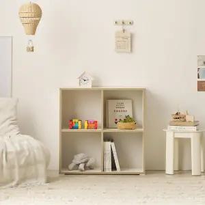 AD132 오픈 2단 4칸 수납장 800 1color