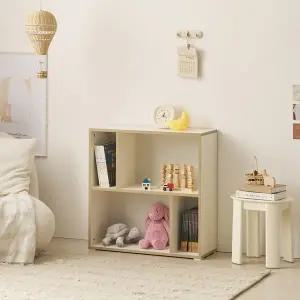 AD133 오픈 2단 4칸 퍼즐 수납장 800 1color