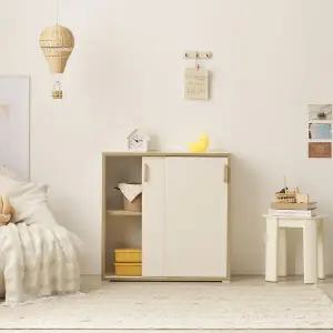 AD135 슬라이드 미닫이 수납장 800 1color