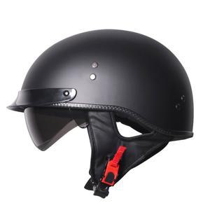 전기 스쿠터 헬멧 3c인증 여름 폭포 빈티지 바이크 하이바 블랙
