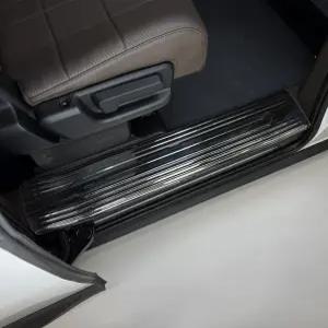 PV5 튜닝 용품 도어스커프 커버 블랙 몰딩