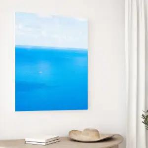 힐링 북유럽감성 캔버스액자 하늘과 만난 바다 31x41cm