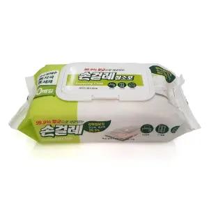 손걸레 청소포 (20x16cm)80매 10개/물걸레청소포/티슈/부직포/고급/클린/원룸/자취생/바닥/청소/밀대/1회용