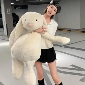 애착 토끼인형 초대형 쿠션 베개 동물 선물용 특대형 수면 화이트 바디필로우 허그