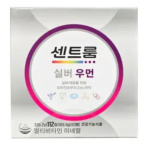 센트룸 실버 우먼 멀티비타민 미네랄 1514mg x 112정 2개세트 코스트코