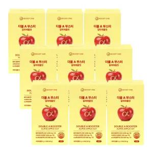 부스트원 알파CD 알파애플컷 알파시클로덱스트린 애사비 고함량 올인원케어 9박스, 180포