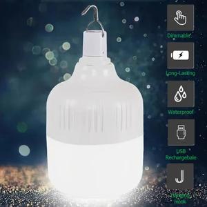 300w투광기LED 캠핑 라이트 20W 40W 80W 휴대용 강력한 고출력  가능 조명 작업등 화이트 USB 360 각도 충