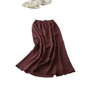 [베이스레인지] 다이딘 랩 스커트 스톤 버건디 151333649