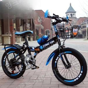 22인치 초등학생자전거 접이식 자전거 저학년 비접이식 가변