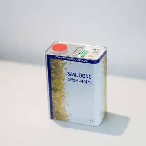 삼중 에폭시 페인트 신나 4L 희석제 세척용