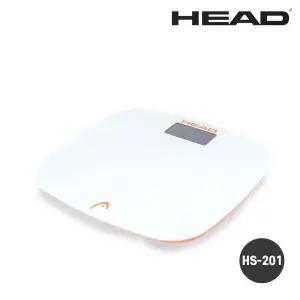 헤드 디지털체중계 HS-201(오렌지화이트)/전자저울/인바디/체중계/몸무게/저울/디지털/가정용/전자/디지털