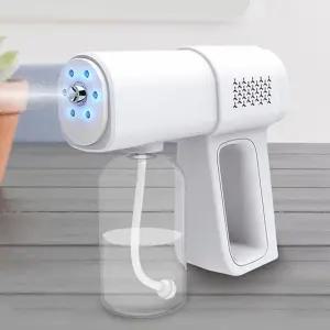 코드리스 나노 스프레이건 분사기 380mL/자동안개분무기/한손분무기실린더/원예용분무기/다목적분무기/페트