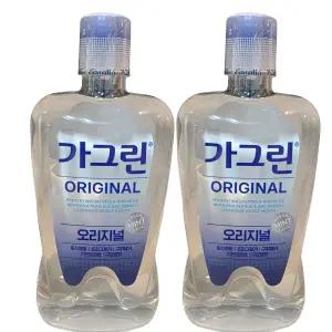 가그린 오리지널 1200ml 2개