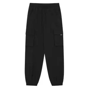 에꼴리에 세이브존03 나일론 스판 입체 카고 조거 바지  24C0231-BK