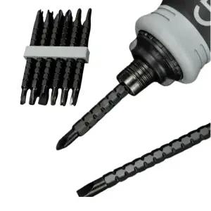 다용도 육각 별 일자 십자 자석 드라이버 비트 13종 세트