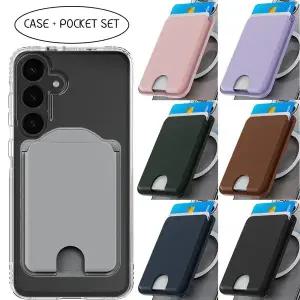 갤럭시 S26 S25 S24 S23 맥세이프 카드지갑 가로 세로 스탠드 거치대 명함 카드4장 수납 포켓 37