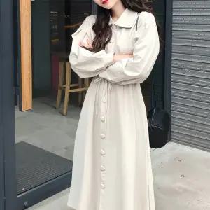 어나더블 마레 카라 롱 원피스