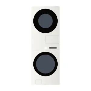 삼성전자 비스포크 그랑데 AI 원바디 Top-Fit WF2522HDEEP 세탁기 건조기 세트 그레이지 상하-킴스