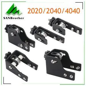 2040 4040 Y 축 V 슬롯 프로파일 X 축 동기 벨트 스트레치 스트레이트 텐셔너 Ender 3 CR-10 DIY 3D 프린터