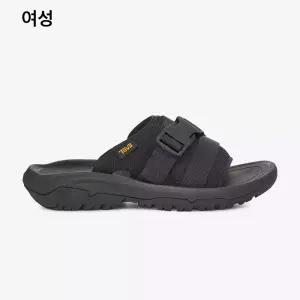 [테바 본사공식] 여성 허리케인 버지 슬라이드 (BLK) STVF2316210-BLK