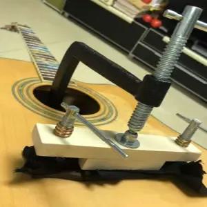 브릿지 기타 클램프 통기타 풀러 고정 교체 수리도구