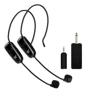 무선마이크헤드셋 송수신기 UHF 헤드셋 수신기 무선 행사용 공연 마이크 공연용