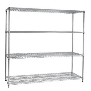 발코니 선반 조립식 카페 4단 5단 베란다 스테인리스 거치대 수납랙