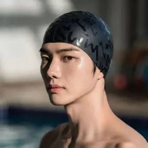 2026년 아레나 스윔 스펠링 실리콘 수모 남녀공용 고급스러운 수영모...