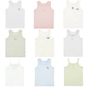 삐삐롱 26 S/S 아동 유아 어린이 봄 여름 가을 겨울 면소재 속옷 모달 스판 민소매 끈 런닝