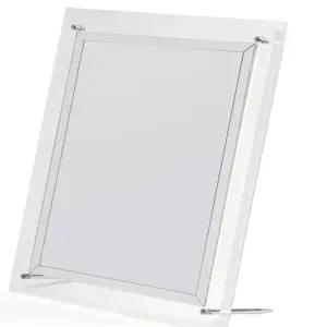 해돋이 투명 아크릴 쇼케이스 A4 실버 매장안내판