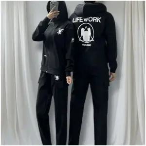 라이프워크 D 폴리 스판합포 후드 트레이닝복 세트 - 봄 신상(남여공용)