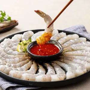 국내산 손질 흰다리 새우회 175g(11~13미) 외 /KR