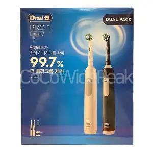 오랄비 전동칫솔 Pro 1 듀얼팩 코스트코