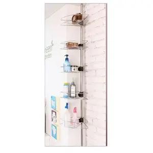 다용도 클램프고정코너선반 5단공간활용 다목적 욕실거치대 멀티 도받침대 코너랙 주방 틈새 도선반