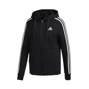 [아디다스] 에센셜 플리스 후드 자켓 블랙 CK0160