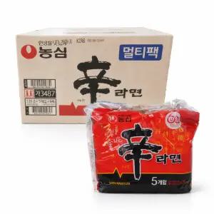 신라면 120g 40개 농심라면