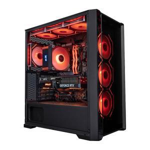 하이퍼 사이버 노바 게이밍 데스크톱 AMD 라이젠 9 9950X3D, 엔비디아 지포스 RTX 5090, 32GB DDR5, 2TB SSD, 윈도우 11 홈, RGB 조명, WiFi, 바로 사용 가능